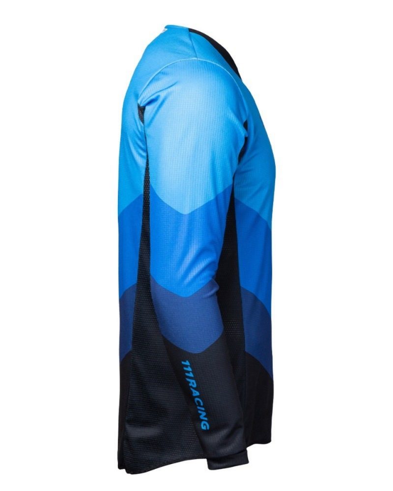 111 Racing MOTO 111.3 - Moonbeam Jersey - Blue/Black