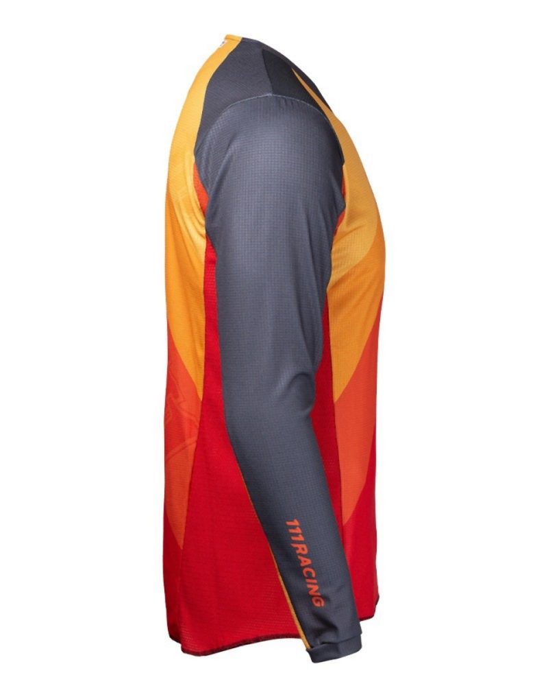 111 Racing MOTO 111.3 - Spectral Jersey - Red/Orange/Black