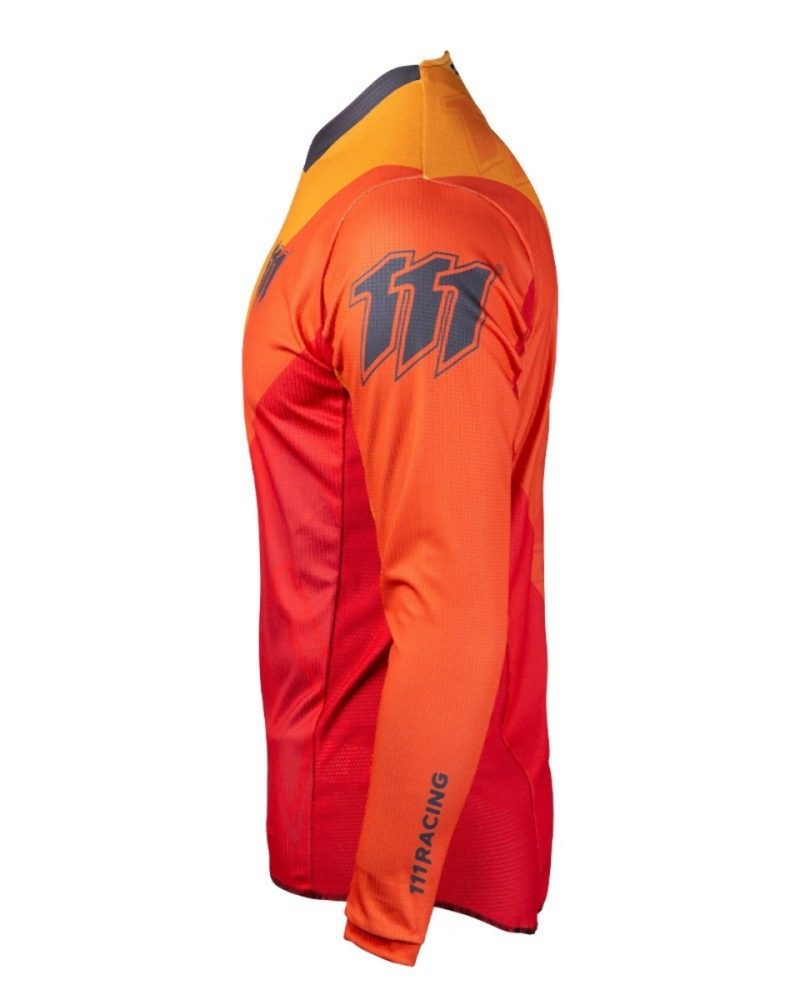 111 Racing MOTO 111.3 - Spectral Jersey - Red/Orange/Black