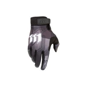 111 Racing MOTO 111 RA Gloves - Black/White