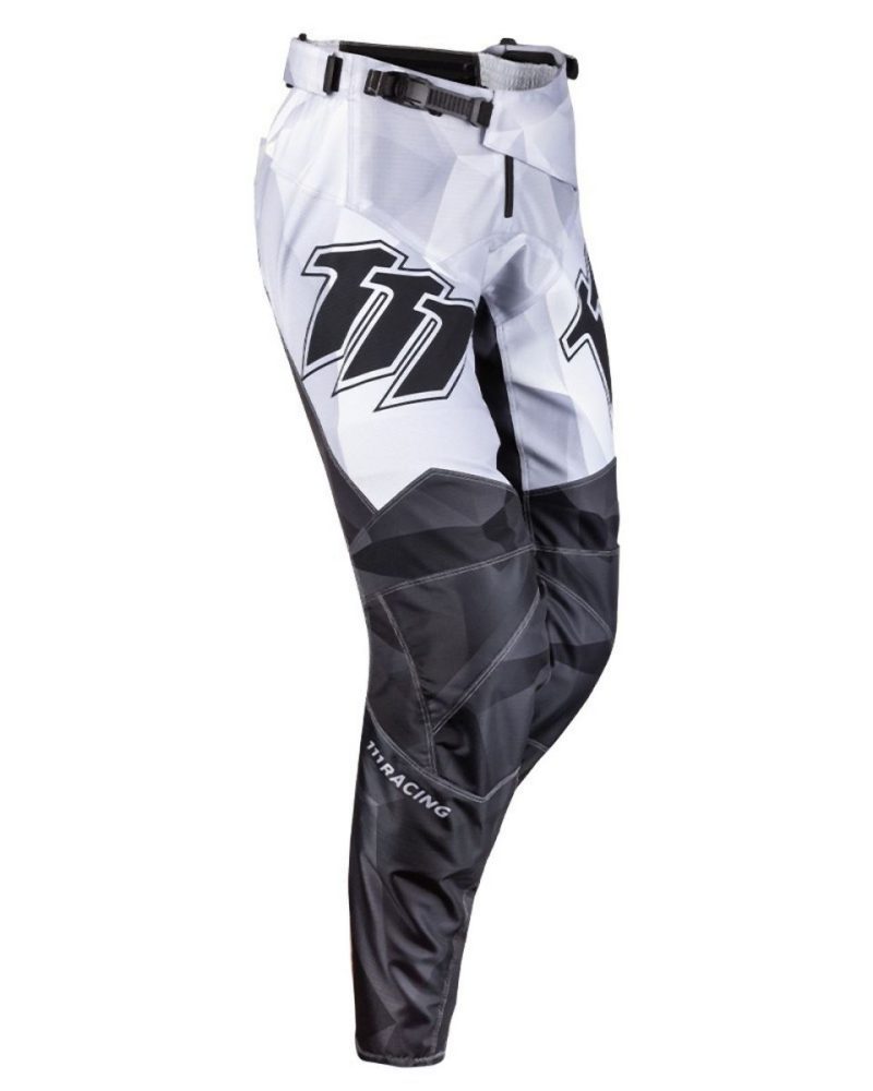 111 Racing MOTO 111.1 - Razor Pants - Black/White