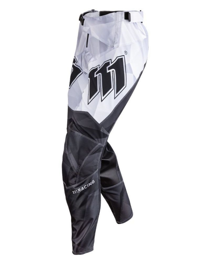 111 Racing MOTO 111.1 - Razor Pants - Black/White