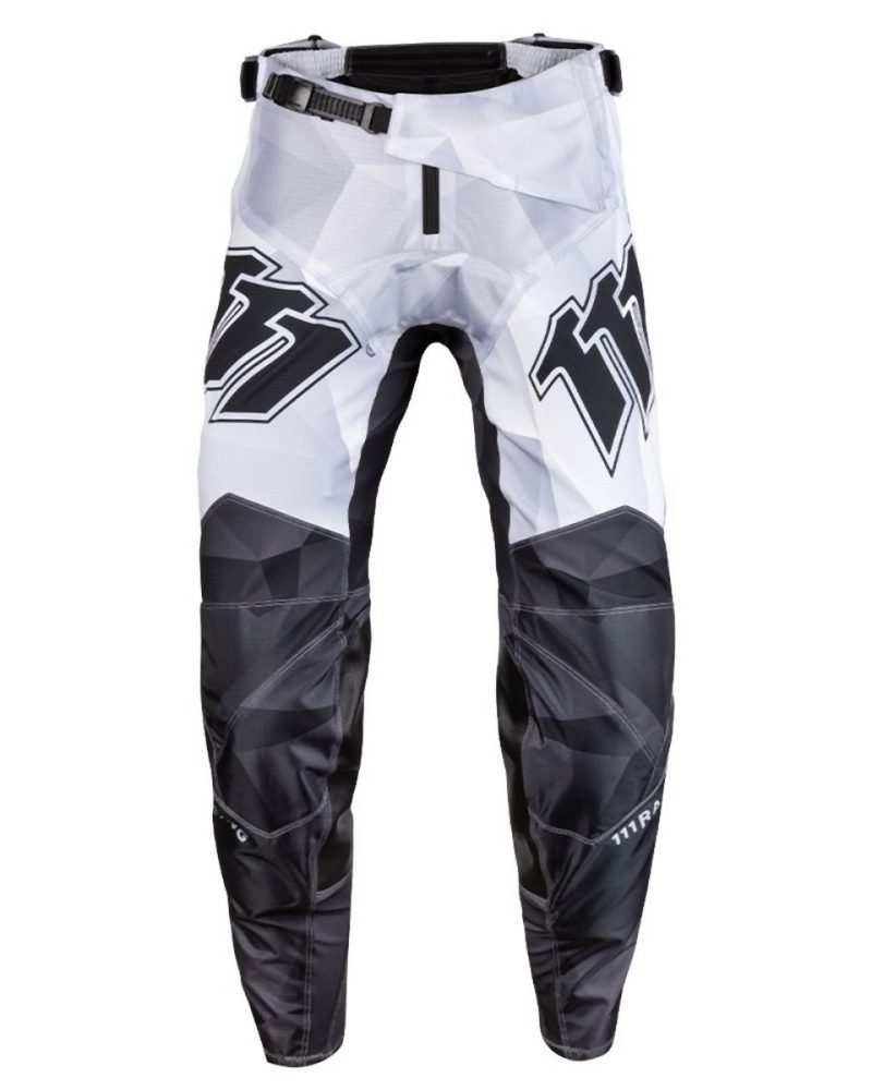 111 Racing MOTO 111.1 - Razor Pants - Black/White