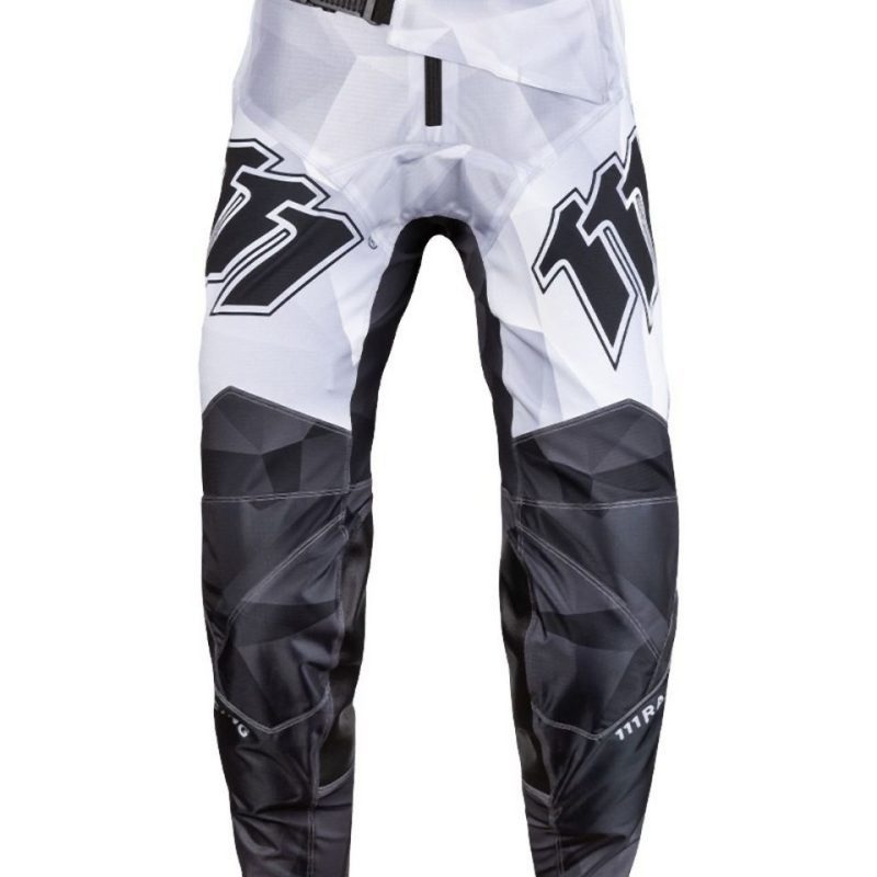 111 Racing MOTO 111.1 - Razor Pants - Black/White