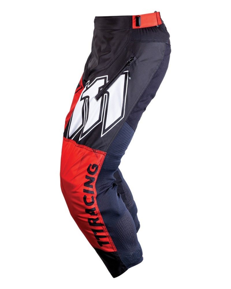 111 Racing MOTO 111.3 - Redrisk Pants - Black/Red/Orange