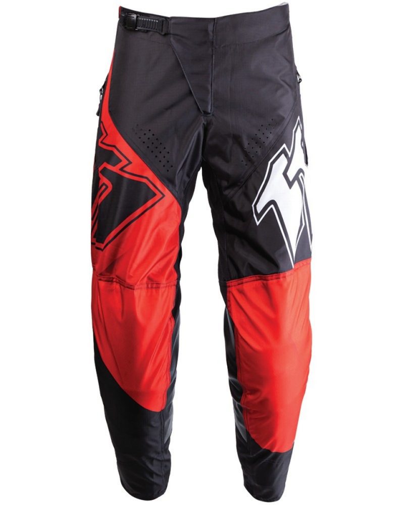 111 Racing MOTO 111.3 - Redrisk Pants - Black/Red/Orange