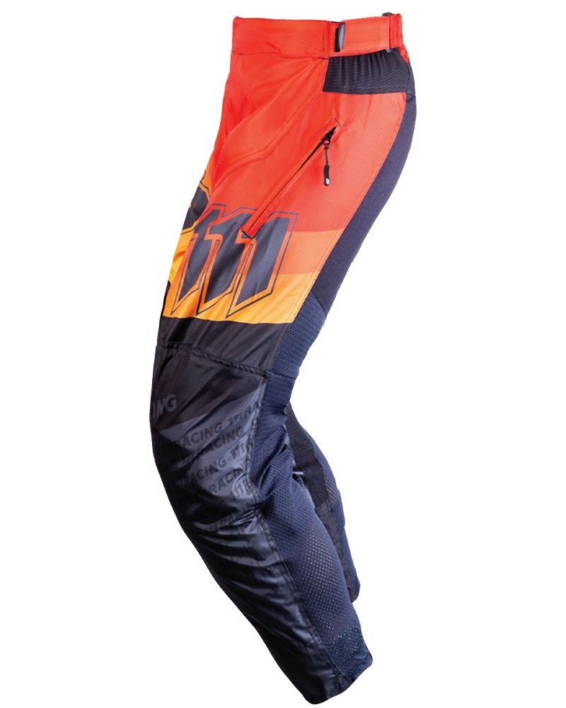 111 Racing MOTO 111.3 - Spectral Pants - Black/Red/Orange