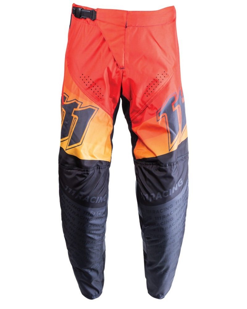111 Racing MOTO 111.3 - Spectral Pants - Black/Red/Orange