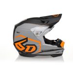 6D ATR-2 Delta Helmet Helmet 1 6D MOTOCROSS/ENDURO Model ATR-2 Delta Helmet Helmet - Black/Grey/Orange
