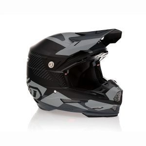 6D MOTOCROSS/ENDURO Model ATR-2 Fusion Helmet Helmet - Black/Grey