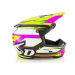 6D ATR-3 Hyper Gloss NEON PINK/YELLOW Helmet Helmet 2 6D MOTOCROSS/ENDURO Model ATR-3 Hyper Gloss NEON PINK/YELLOW Helmet Helmet - White/Yellow/Pink/Black