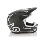 6D ATR-3 NOVA Matte White Helmet Helmet 1 6D MOTOCROSS/ENDURO Model ATR-3 NOVA Matte White Helmet Helmet - Black/White