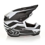 6D MOTOCROSS/ENDURO Model ATR-3 Rival Matte White FIM FRHPHE-02 Helmet Helmet