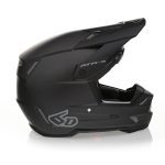 6D ATR-3 Solid Matte Black FIM FRHPHE-02 Helmet Helmet 1 6D MOTOCROSS/ENDURO Model ATR-3 Solid Matte Black FIM FRHPHE-02 Helmet Helmet - Black/Grey