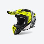Airoh Cross / Enduro / ATV / QUAD Aviator ACE 2 Engine Helmet 1 Airoh Cross / Enduro / ATV / QUAD Aviator ACE 2 Engine Helmet - Black/Grey/Fluo Yellow