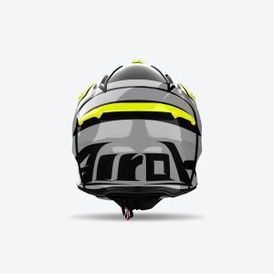 Airoh Cross / Enduro / ATV / QUAD Aviator ACE 2 Engine Helmet - Black/Grey/Fluo Yellow