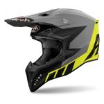 Airoh Cross / Enduro / ATV / QUAD Wraaap Conquer Helmet 1 Airoh Cross / Enduro / ATV / QUAD Wraaap Conquer Helmet - Fluo Yellow/Black/Matte White