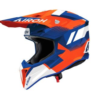 Orange/Blue/White