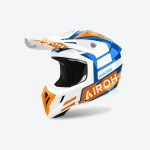 Airoh Cross / Enduro / ATV / QUAD Aviator ACE 2 SAKE Orange Gloss Helmet 1 Airoh Cross / Enduro / ATV / QUAD Aviator ACE 2 SAKE Orange Gloss Helmet - Orange/White/Blue