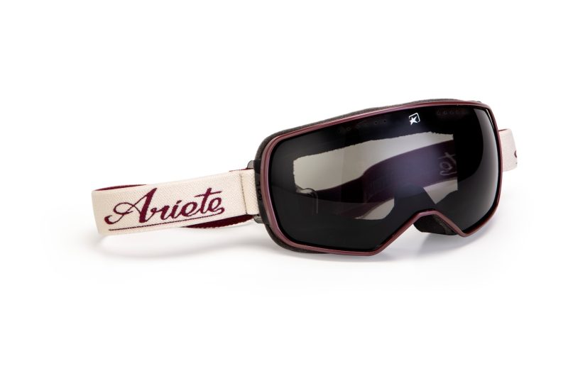 Ariete Feather LITE CAFE Racer Pasek Kremowy Goggles