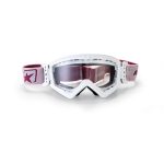 Ariete Mudmax EASY Goggles - White/Pink
