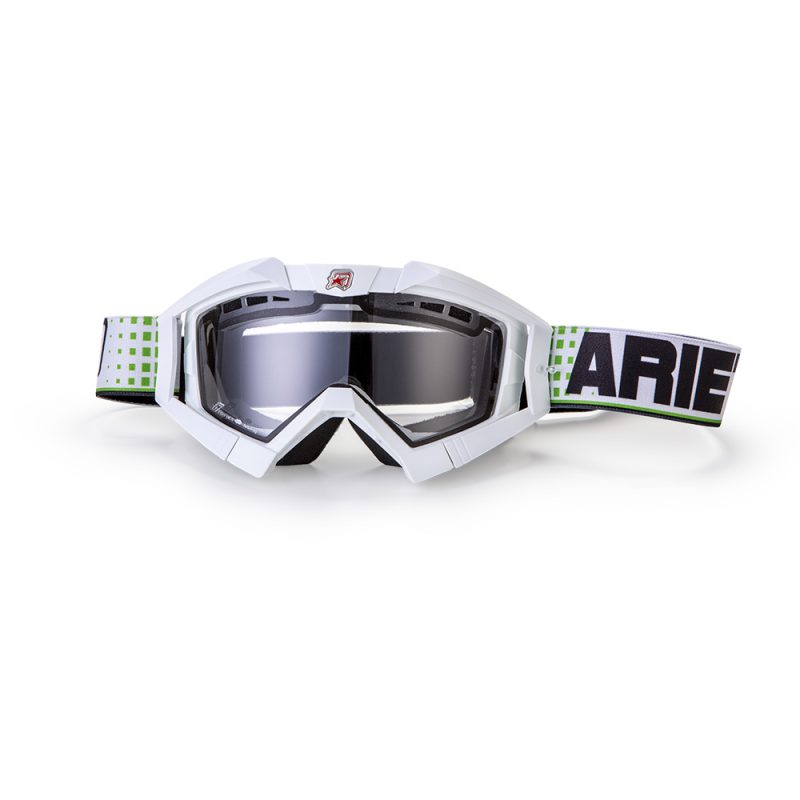 Ariete Riding Crows Basic Goggles - White