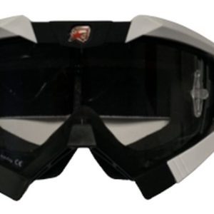 Ariete Riding Crows Basic Goggles - Black/White/Silver