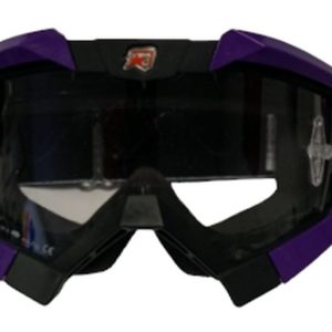 Ariete Riding Crows Basic Goggles - Black/Navy/Red