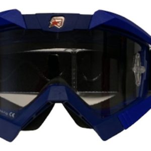 Ariete Riding Crows Basic Goggles - Navy/Blue/Yellow