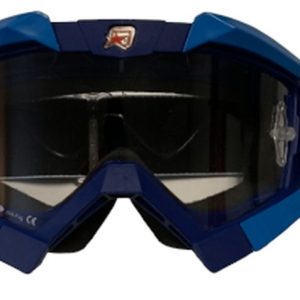 Ariete Riding Crows Basic Goggles - Navy/Blue/Orange