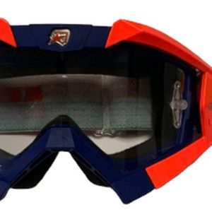 Ariete Riding Crows Basic Goggles - Navy/Orange