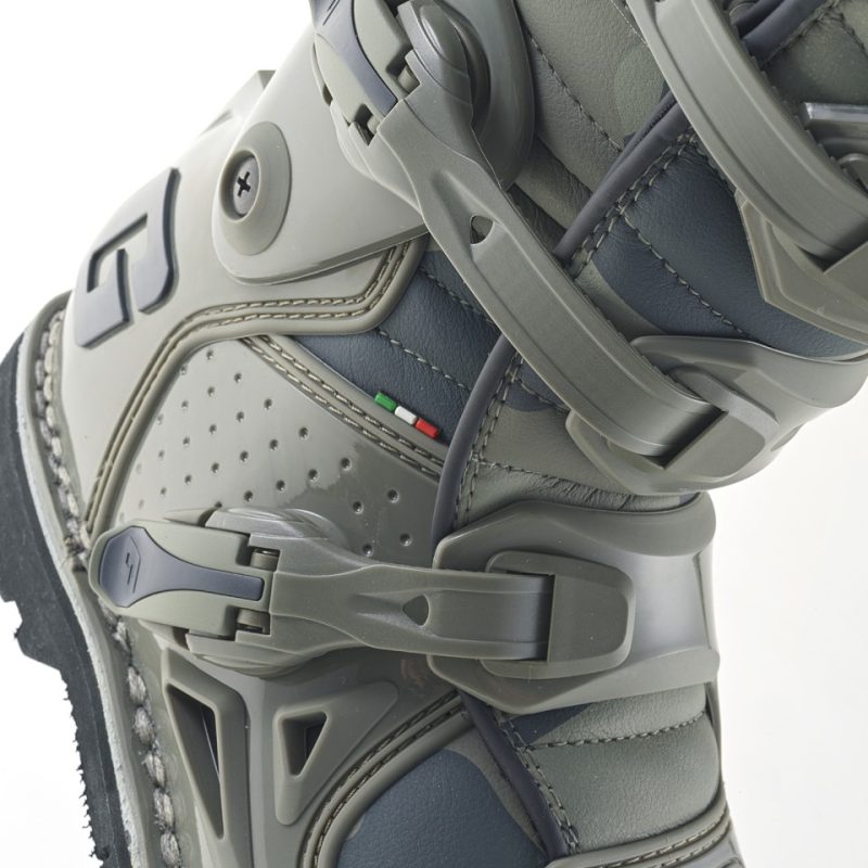 Gaerne MOTOCROSS/ENDURO Boots Model Fastback Endurance Enduro Troop - Green/Moro/Black