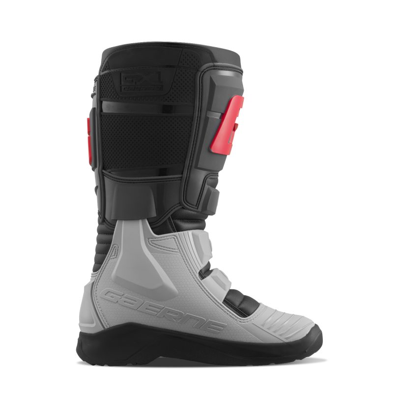 Gaerne MOTOCROSS/ENDURO Boots Model GX-1 EVO ATHRACITE/GREY/RED - Antracyt/Grey/Red