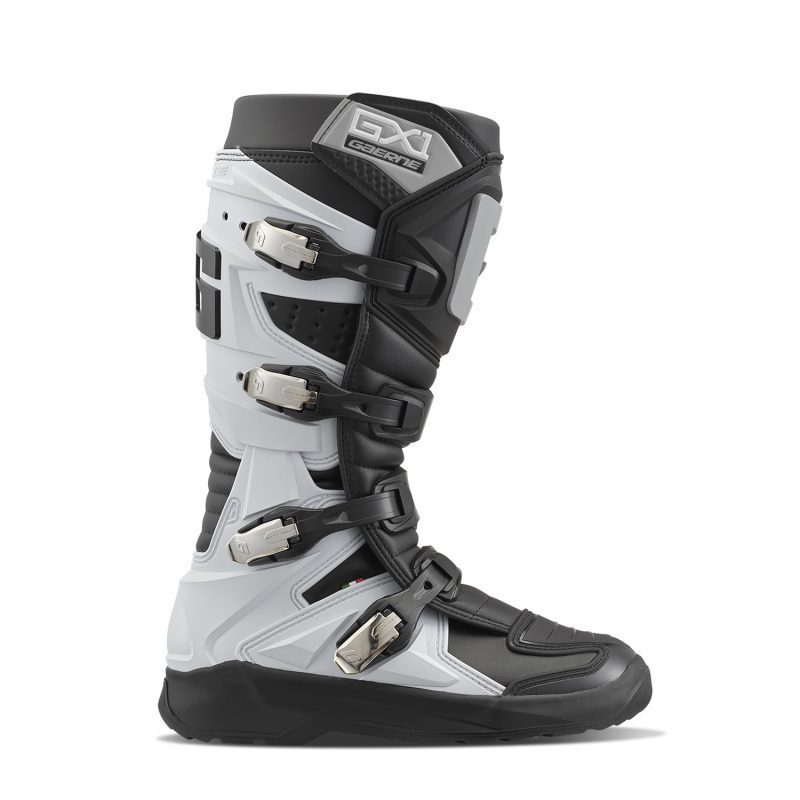 Gaerne MOTOCROSS/ENDURO Boots Model GX-1 EVO - Black/White/Grey