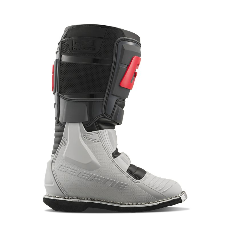 Gaerne MOTOCROSS/ENDURO Boots Model GX-1 Goodyear ANTHRACITE/GREY/RED - Antracyt/Grey