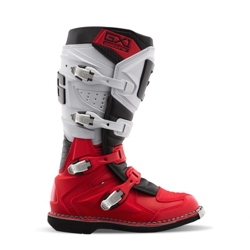 Gaerne MOTOCROSS/ENDURO Boots Model GX-1 Goodyear - Red/White/Black