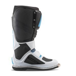 Gaerne MOTOCROSS/ENDURO Boots Model SG-12 Limited Edition BLACK/WHITE/CAROLINA - White/Black/Blue