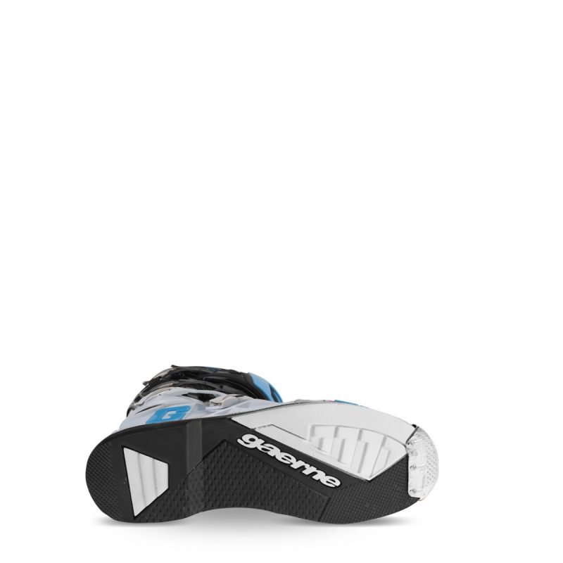 Gaerne MOTOCROSS/ENDURO Boots Model SG-12 Limited Edition BLACK/WHITE/CAROLINA - White/Black/Blue