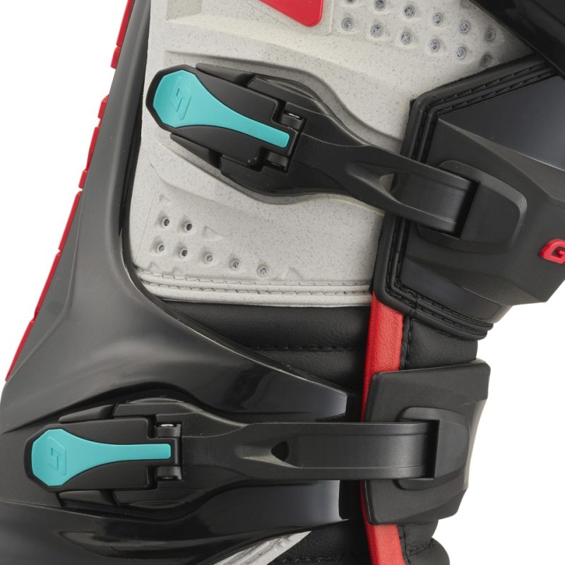 Gaerne MOTOCROSS/ENDURO Boots Model SG-12 Enduro Gravel - Grey/Red/Blue/Black