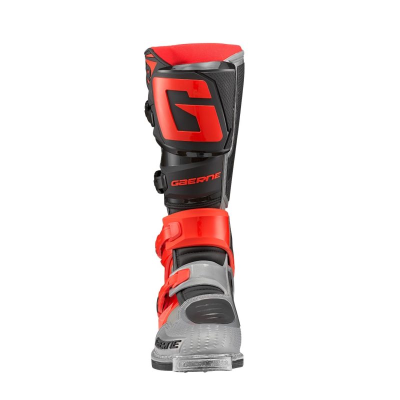 Gaerne MOTOCROSS/ENDURO Boots Model SG-12 Forge - Grey/Red/Black