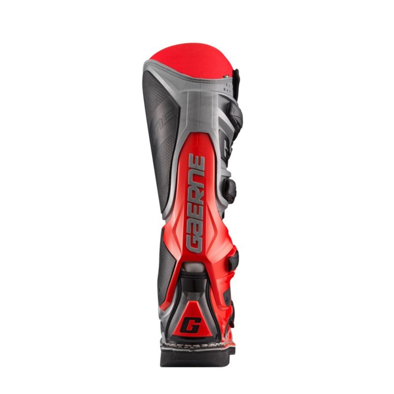 Gaerne MOTOCROSS/ENDURO Boots Model SG-12 Forge - Grey/Red/Black