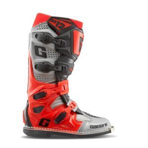 Gaerne MOTOCROSS/ENDURO Boots Model SG-12 Forge - Grey/Red/Black