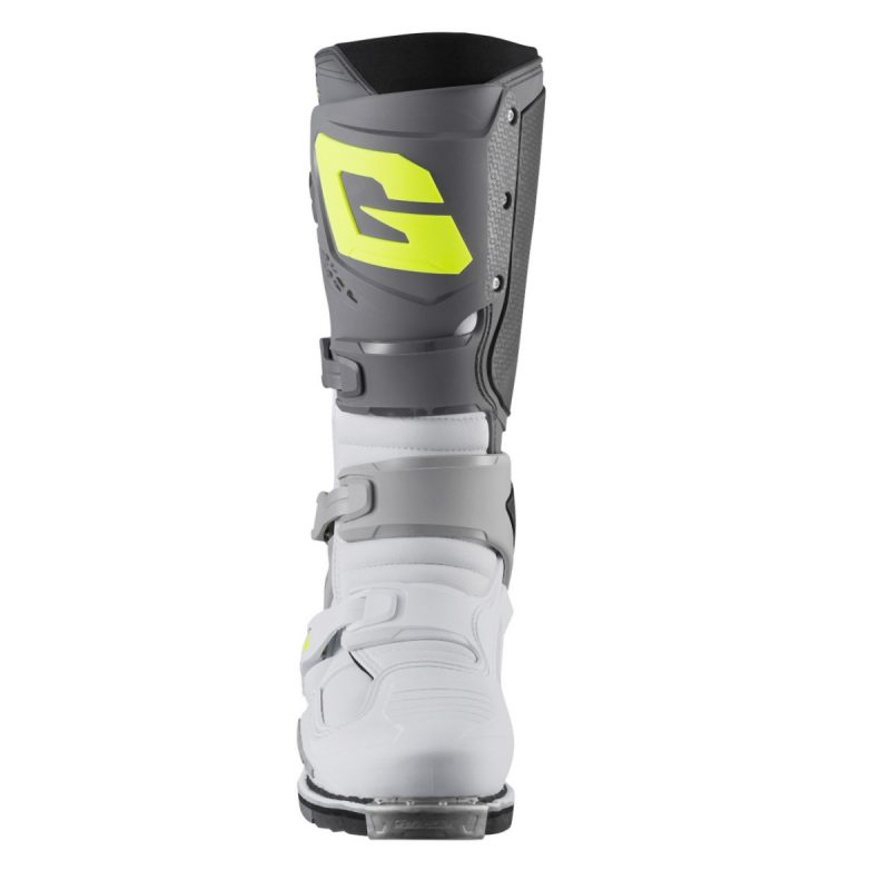 Gaerne MOTOCROSS/ENDURO Boots Model SG-22 ANTHRACITE/WHITE/GREY - Grey/White/Yellow