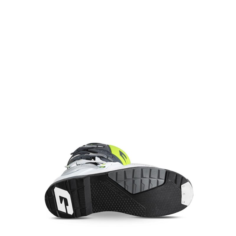 Gaerne MOTOCROSS/ENDURO Boots Model SG-22 ANTHRACITE/WHITE/GREY - Grey/White/Yellow