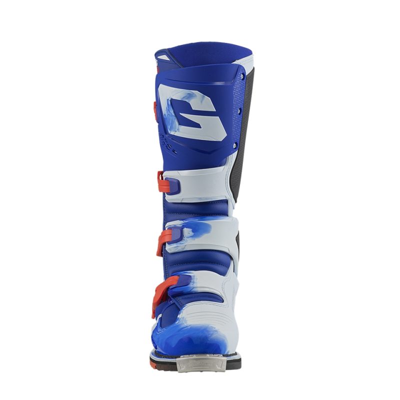 Gaerne MOTOCROSS/ENDURO Boots Model SG-22 Hurricane - Blue/Orange/White