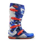 Gaerne SG-22 Hurricane Boots 1 Gaerne MOTOCROSS/ENDURO Boots Model SG-22 Hurricane - Blue/Orange/White