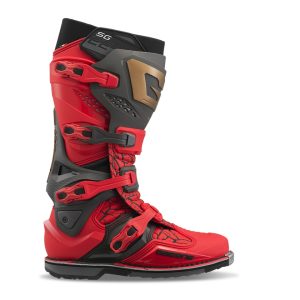 Gaerne MOTOCROSS/ENDURO Boots Model SG-22 Magma MJK Limited Edition - Red/Black/Brown