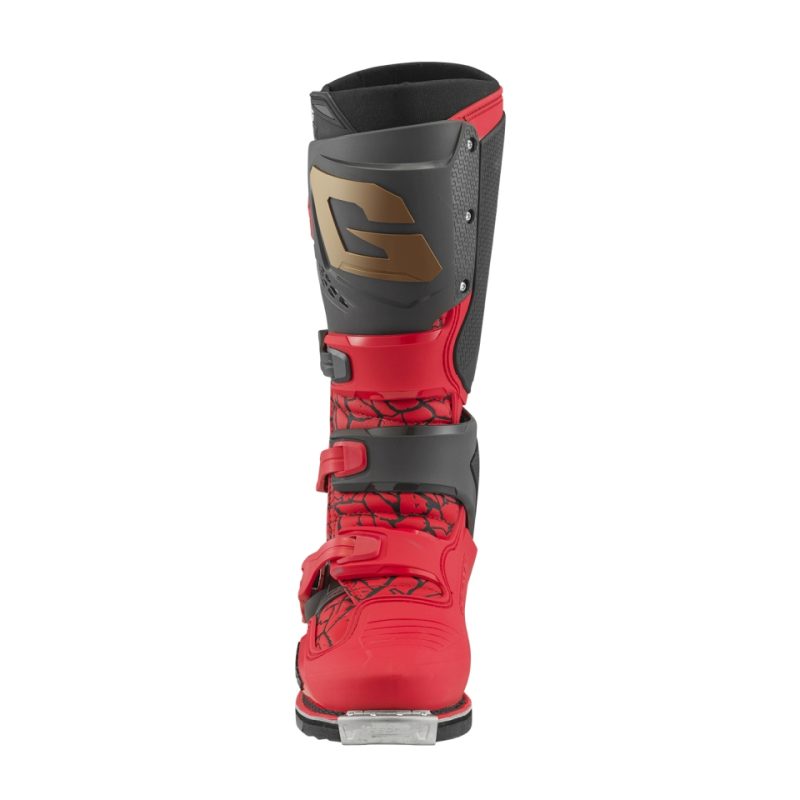 Gaerne MOTOCROSS/ENDURO Boots Model SG-22 Magma MJK Limited Edition - Red/Black/Brown