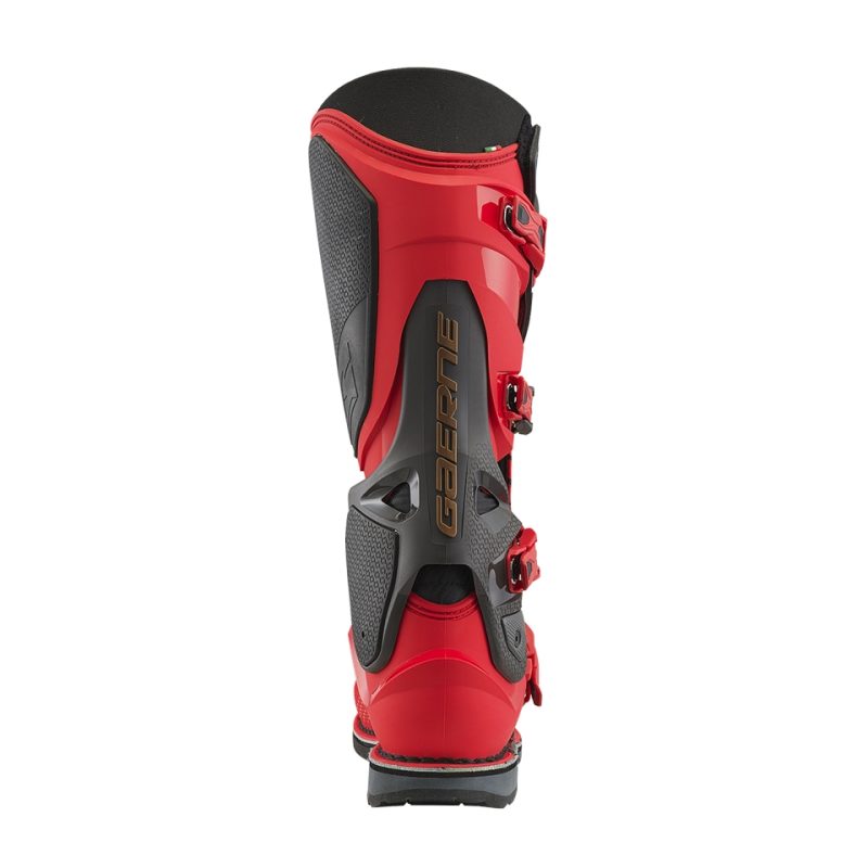 Gaerne MOTOCROSS/ENDURO Boots Model SG-22 Magma MJK Limited Edition - Red/Black/Brown