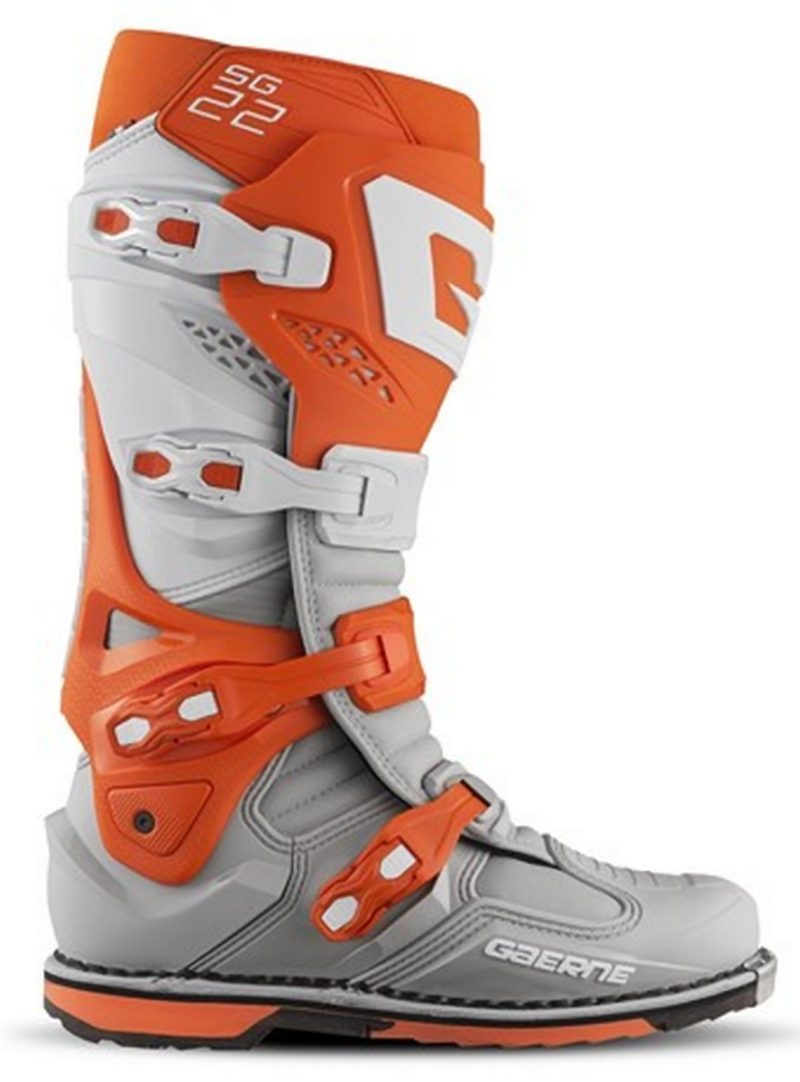 Gaerne MOTOCROSS/ENDURO Boots Model SG-22 - Orange/White